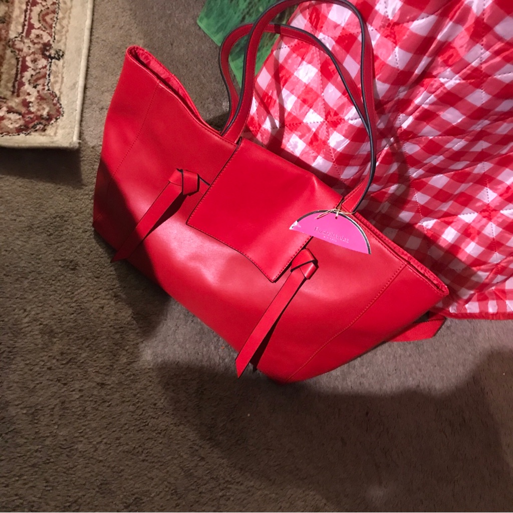Elizabeth Arden Tote Red Bag